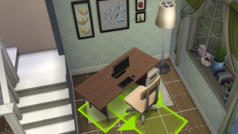 how to rotate items in sims 4