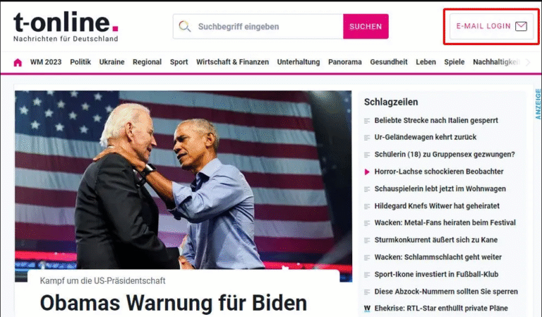 t-online login