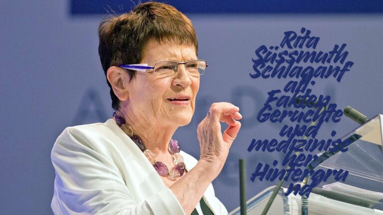 Rita Süssmuth Schlaganfall