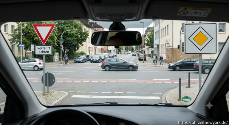 Was müssen Sie beim Überqueren einer Vorfahrtstraße beachten? was müssen sie beim überqueren einer vorfahrtstraße beachten